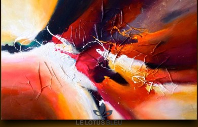 Abstract oil painting - art of difference